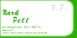 mark pell business card